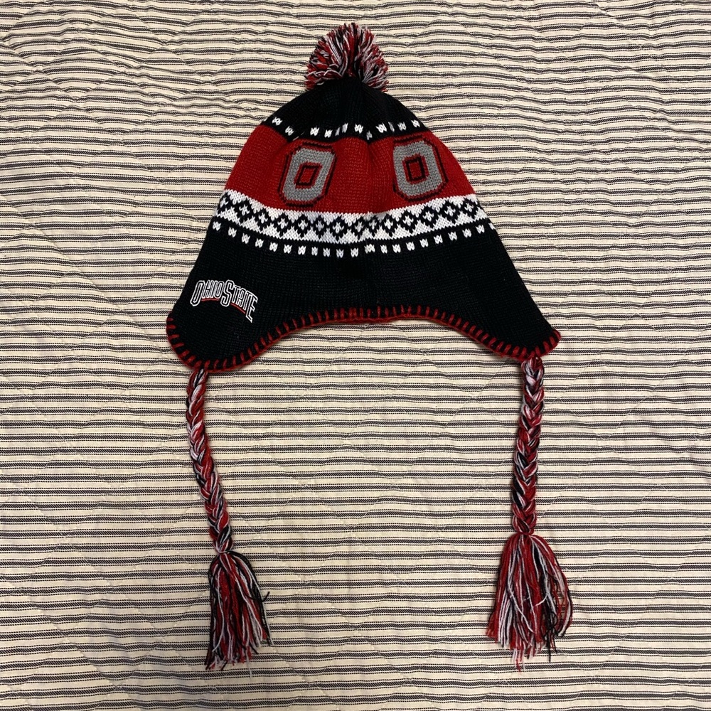 Ohio State Flapper Winter Hat